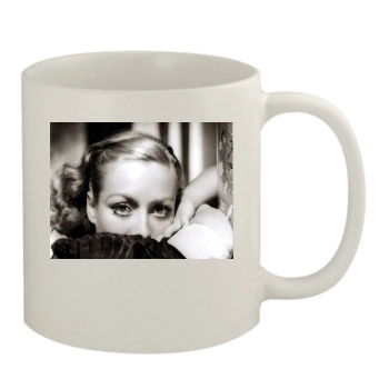 Joan Crawford 11oz White Mug