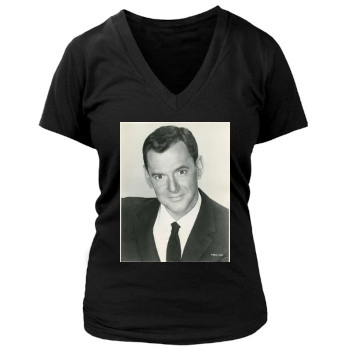 Tony Randall Women's Deep V-Neck TShirt