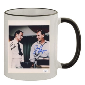 Tony Randall 11oz Colored Rim & Handle Mug