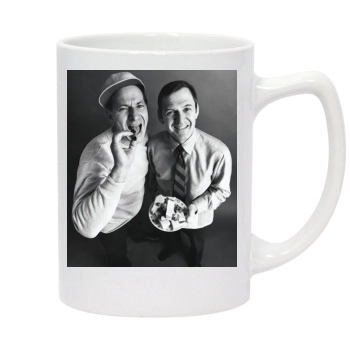 Tony Randall 14oz White Statesman Mug