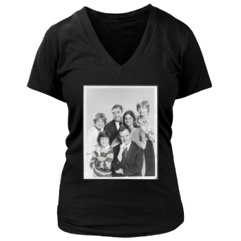 Tony Randall Women's Deep V-Neck TShirt