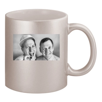 Tony Randall 11oz Metallic Silver Mug