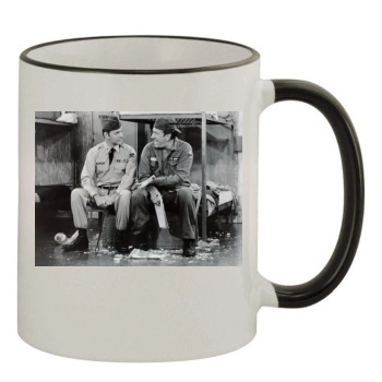 Tony Randall 11oz Colored Rim & Handle Mug