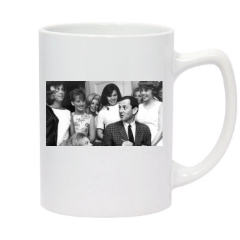 Tony Randall 14oz White Statesman Mug