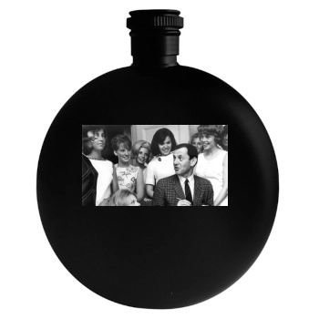 Tony Randall Round Flask