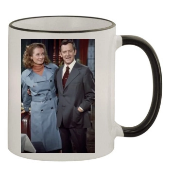 Tony Randall 11oz Colored Rim & Handle Mug