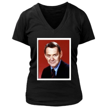 Tony Randall Women's Deep V-Neck TShirt