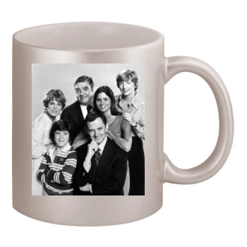 Tony Randall 11oz Metallic Silver Mug