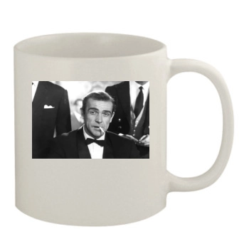 Sean Connery 11oz White Mug