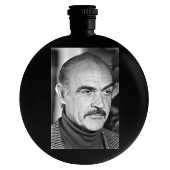 Sean Connery Round Flask