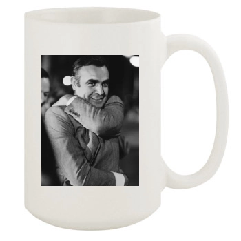 Sean Connery 15oz White Mug