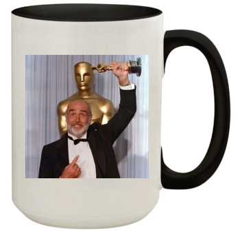 Sean Connery 15oz Colored Inner & Handle Mug