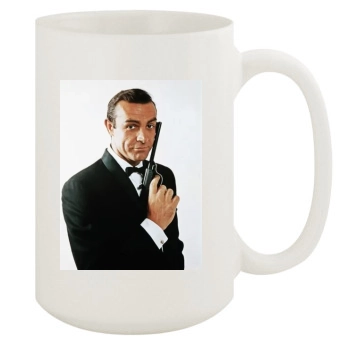 Sean Connery 15oz White Mug