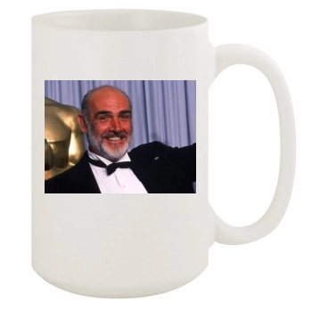 Sean Connery 15oz White Mug