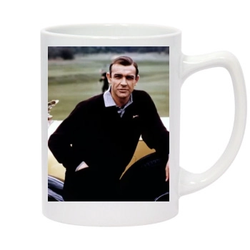 Sean Connery 14oz White Statesman Mug