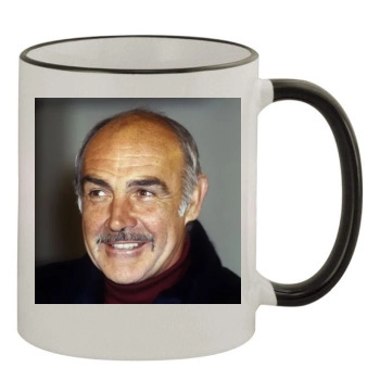 Sean Connery 11oz Colored Rim & Handle Mug