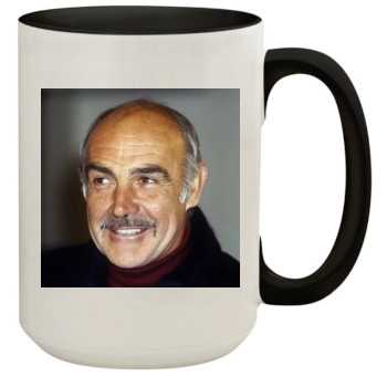 Sean Connery 15oz Colored Inner & Handle Mug