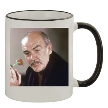 Sean Connery 11oz Colored Rim & Handle Mug