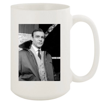 Sean Connery 15oz White Mug