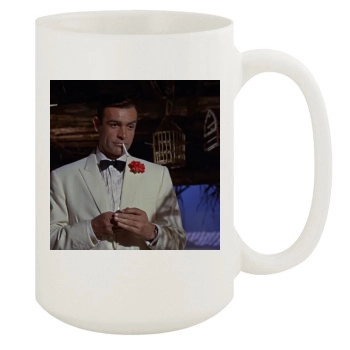 Sean Connery 15oz White Mug