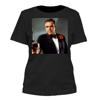 Sean Connery Women's Cut T-Shirt