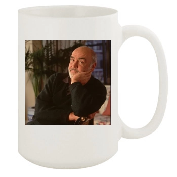 Sean Connery 15oz White Mug