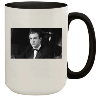 Sean Connery 15oz Colored Inner & Handle Mug