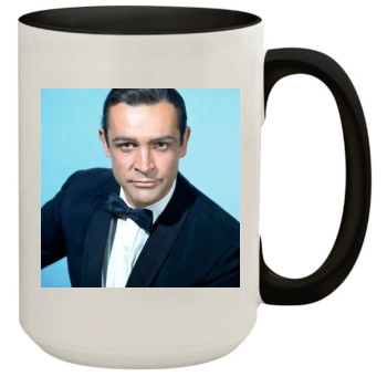 Sean Connery 15oz Colored Inner & Handle Mug