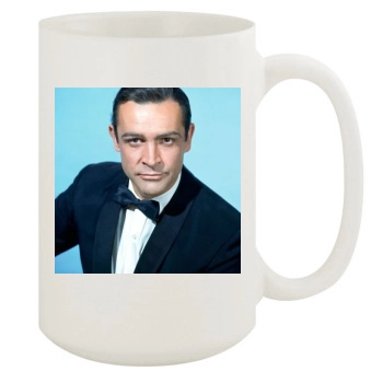 Sean Connery 15oz White Mug