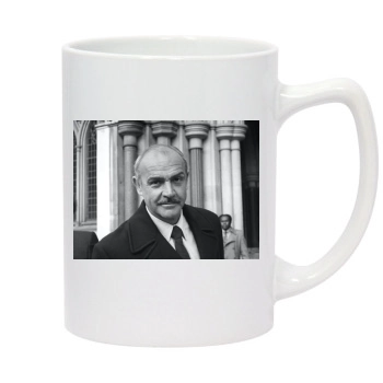 Sean Connery 14oz White Statesman Mug