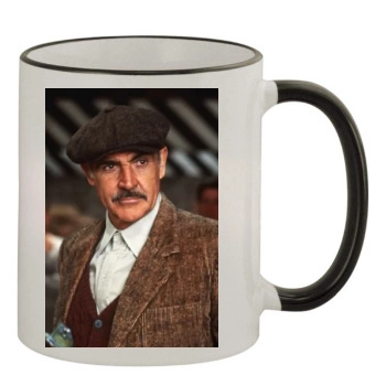 Sean Connery 11oz Colored Rim & Handle Mug