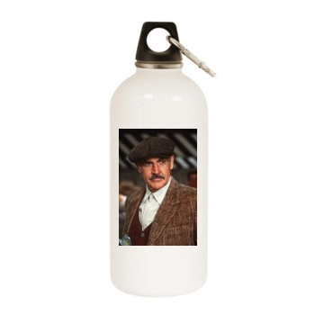 Sean Connery White Water Bottle With Carabiner