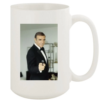 Sean Connery 15oz White Mug