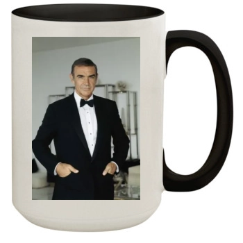 Sean Connery 15oz Colored Inner & Handle Mug