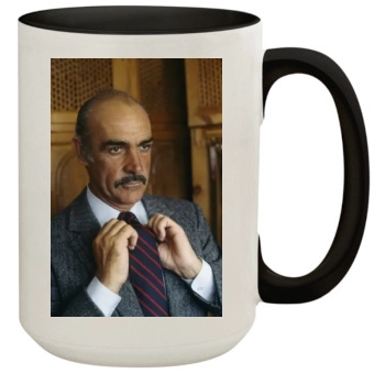 Sean Connery 15oz Colored Inner & Handle Mug