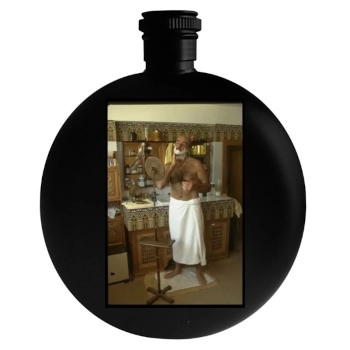 Sean Connery Round Flask