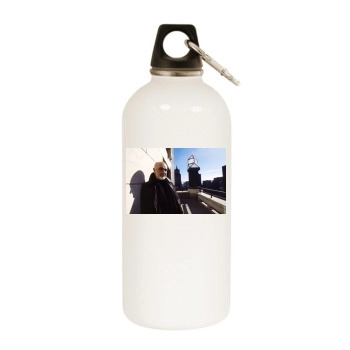 Sean Connery White Water Bottle With Carabiner