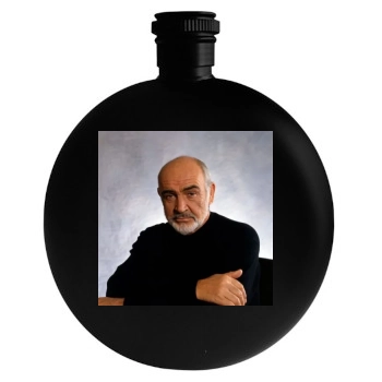 Sean Connery Round Flask