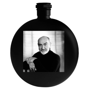 Sean Connery Round Flask