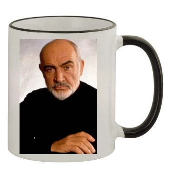 Sean Connery 11oz Colored Rim & Handle Mug