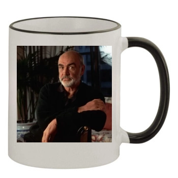 Sean Connery 11oz Colored Rim & Handle Mug