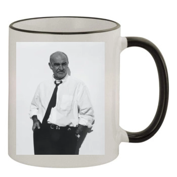 Sean Connery 11oz Colored Rim & Handle Mug