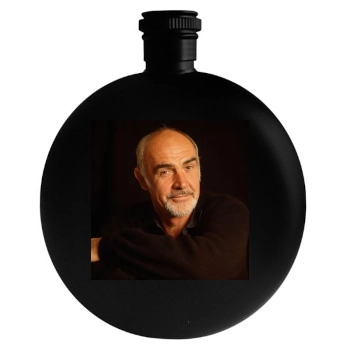 Sean Connery Round Flask