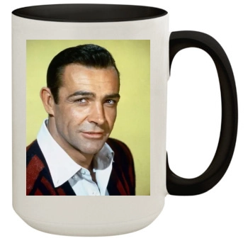 Sean Connery 15oz Colored Inner & Handle Mug