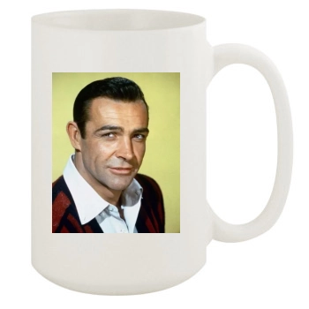 Sean Connery 15oz White Mug