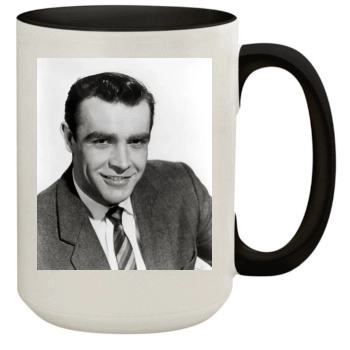 Sean Connery 15oz Colored Inner & Handle Mug