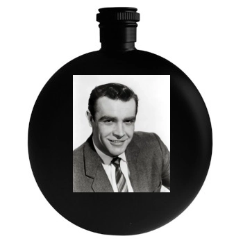 Sean Connery Round Flask