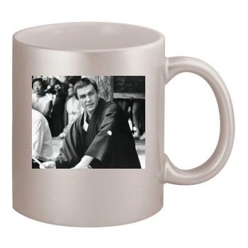 Sean Connery 11oz Metallic Silver Mug