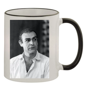 Sean Connery 11oz Colored Rim & Handle Mug