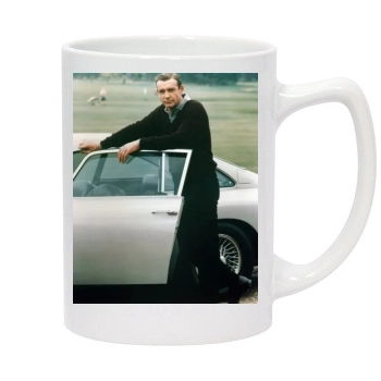 Sean Connery 14oz White Statesman Mug